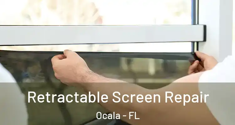  Retractable Screen Repair Ocala - FL